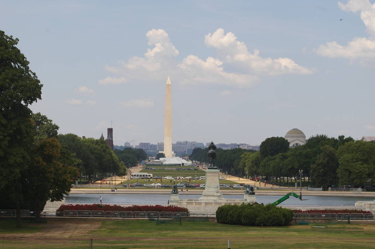 The Washington Monument from Capitol Hill