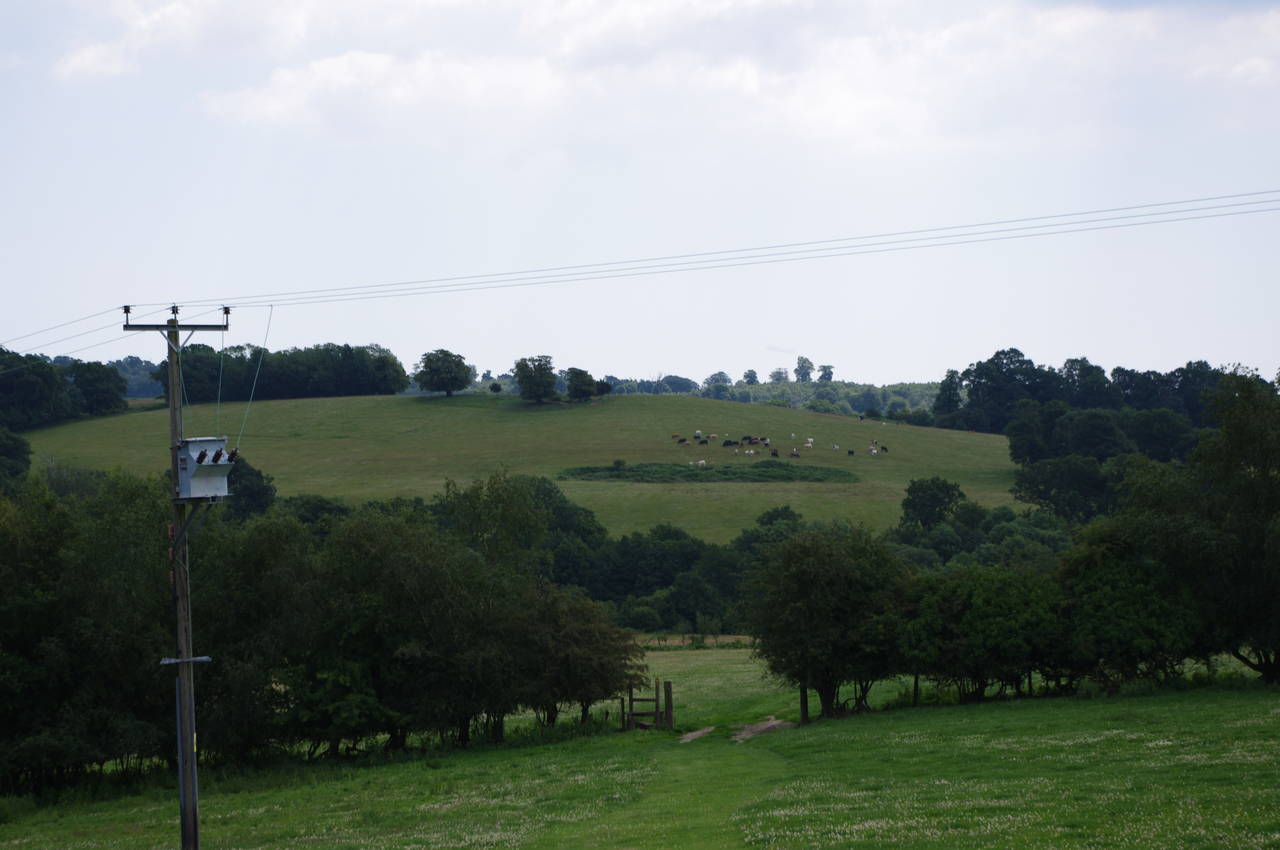 View back to Tent Hill