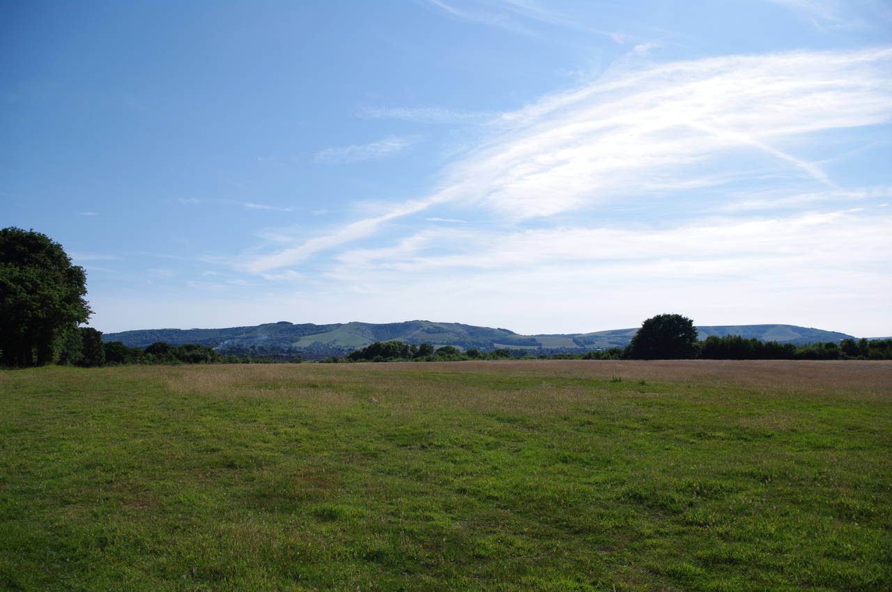 View towards the South Downs