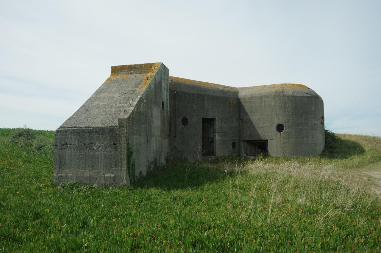 German bunker by Rocquaine Bay