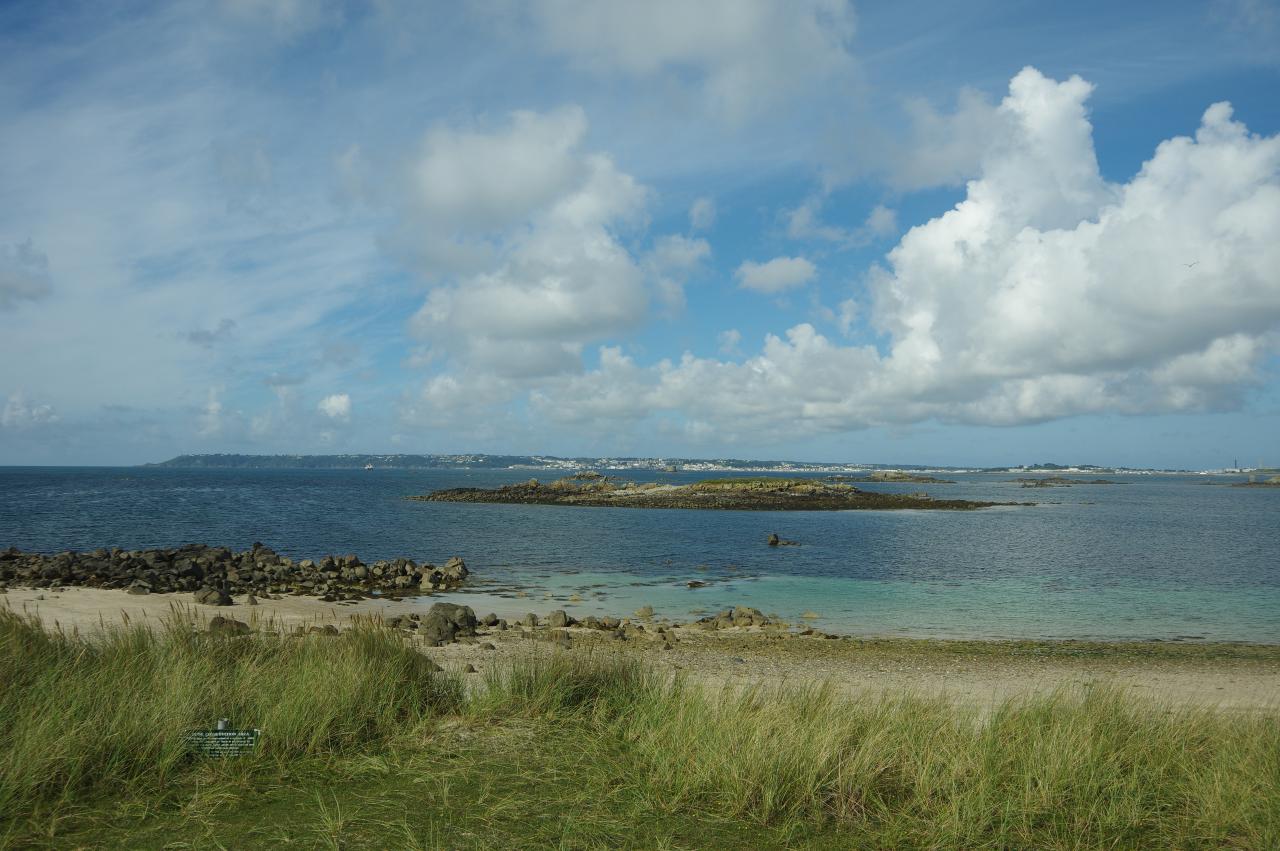 View towards Guernsey