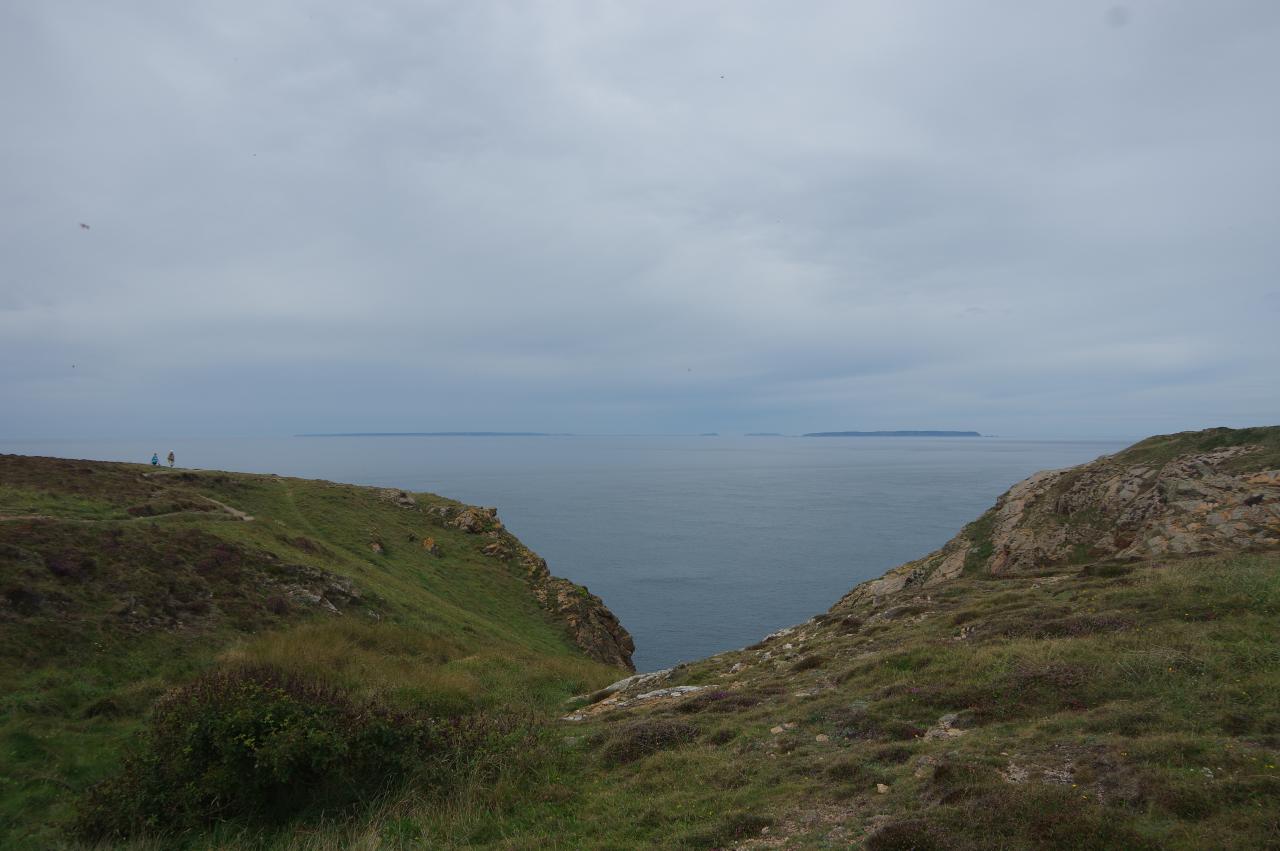 View towards Guernsey, Jethou, Herm and Sark
