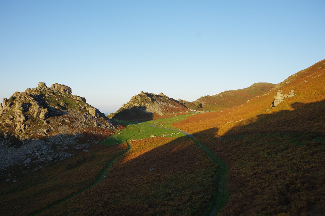 Brendon to Valley of Rocks