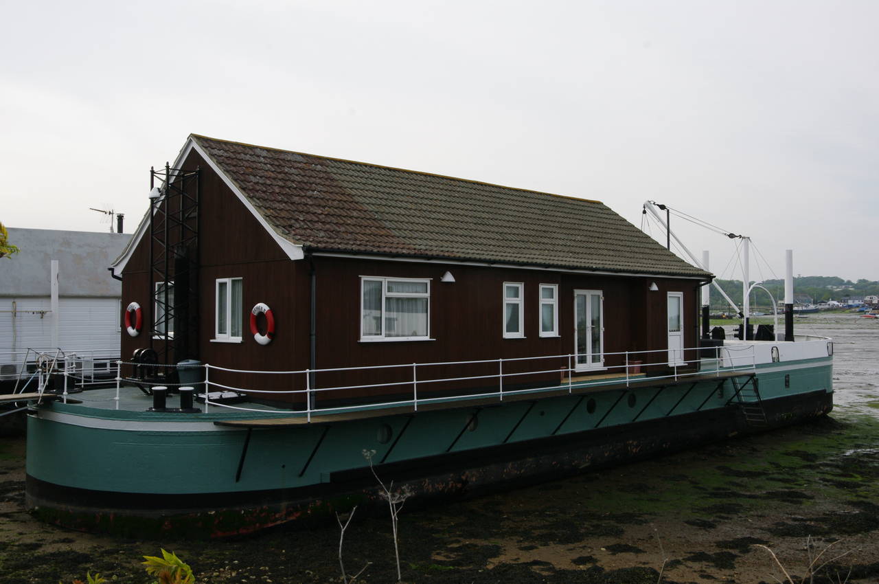 Houseboat at Bembridge Harbour