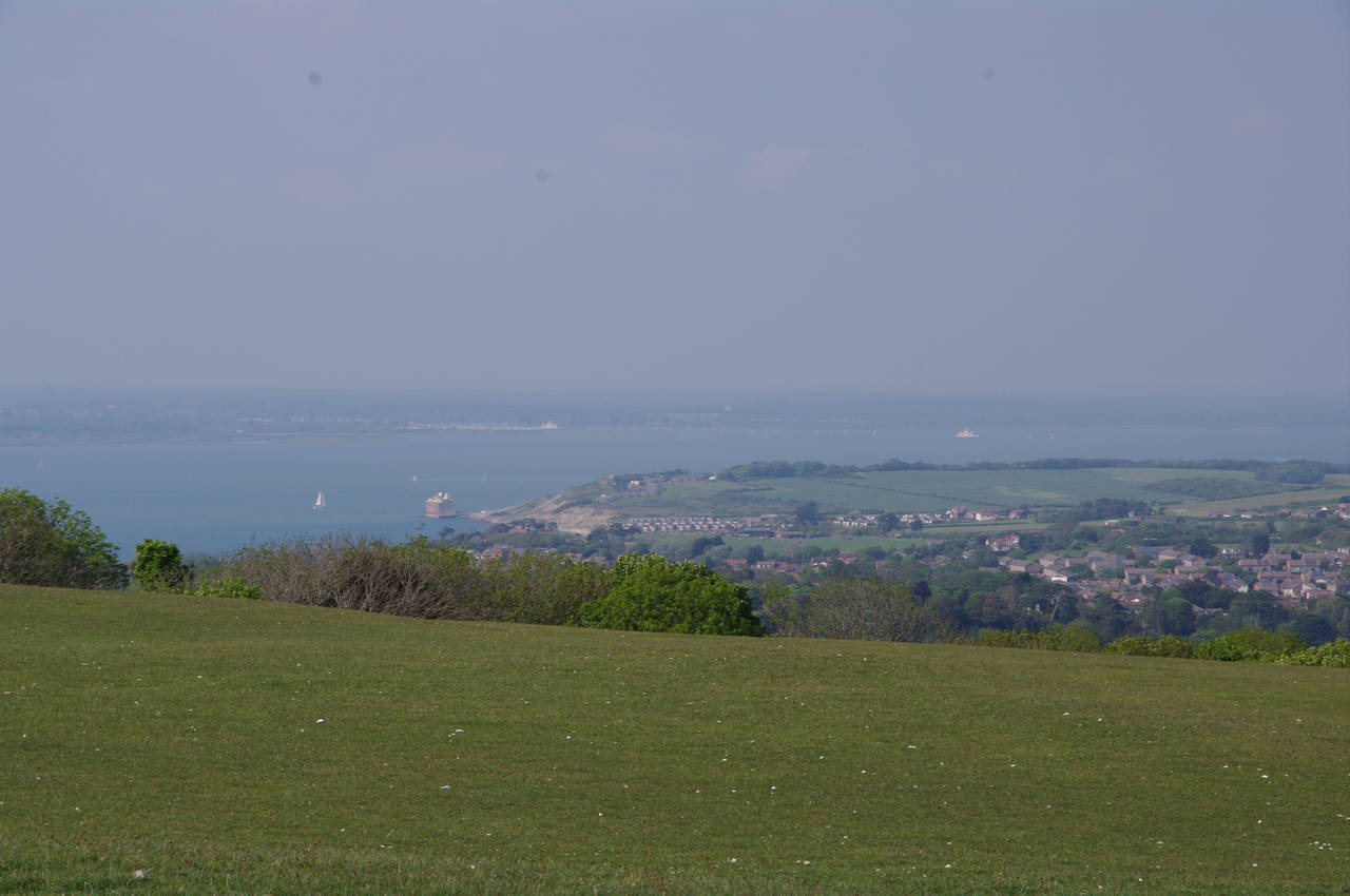 View north from Tennyson Monument