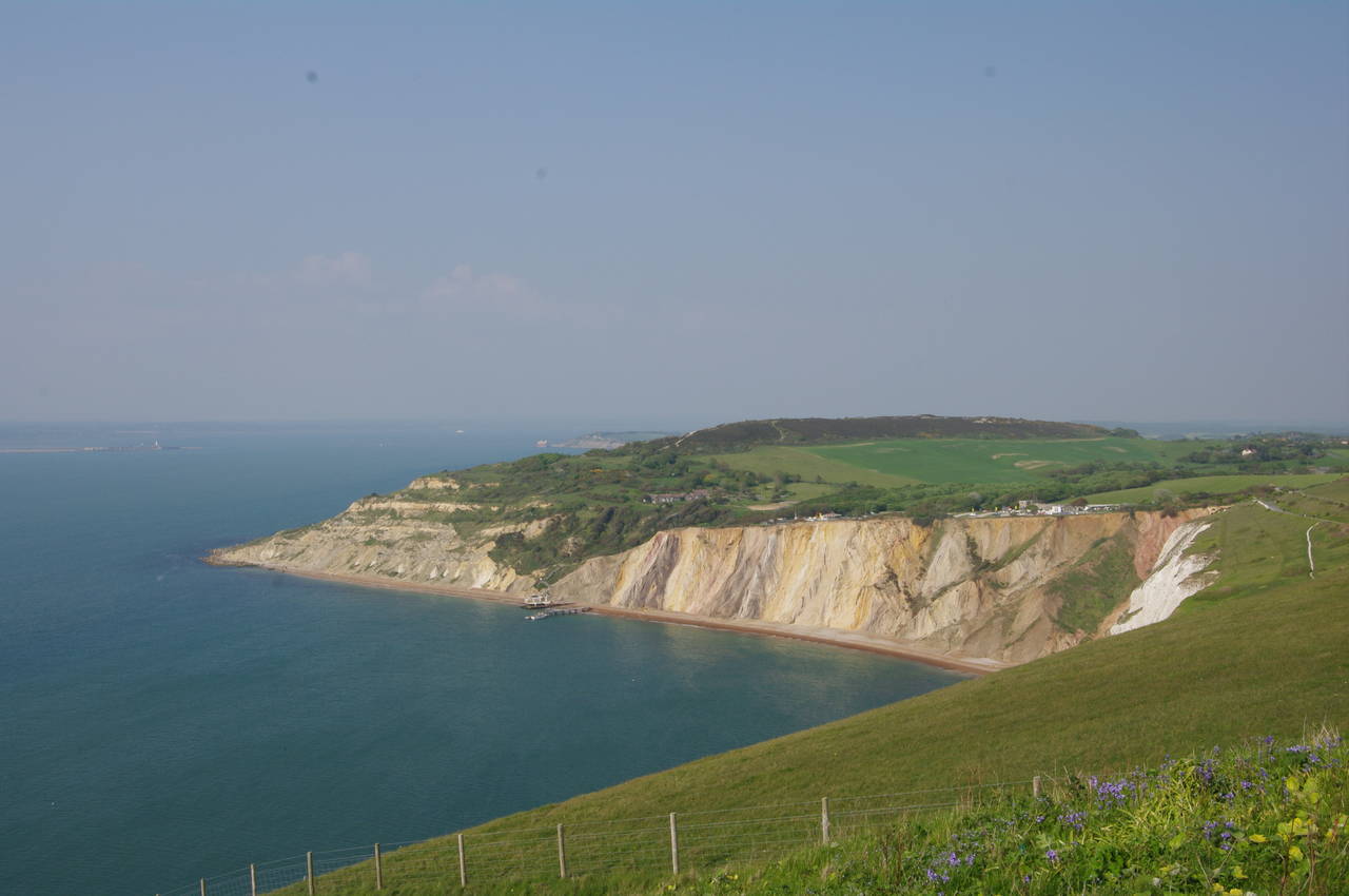 Alum Bay from West High Down