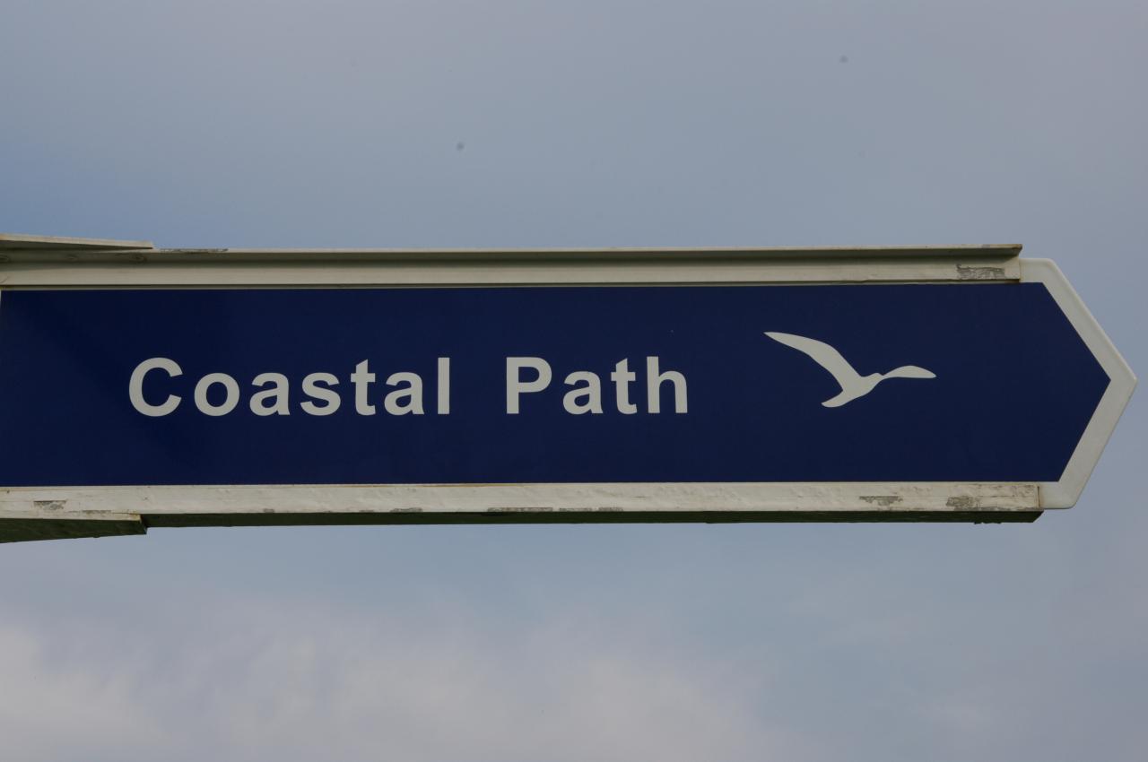 Isle of Wight Coast Path Waymarker