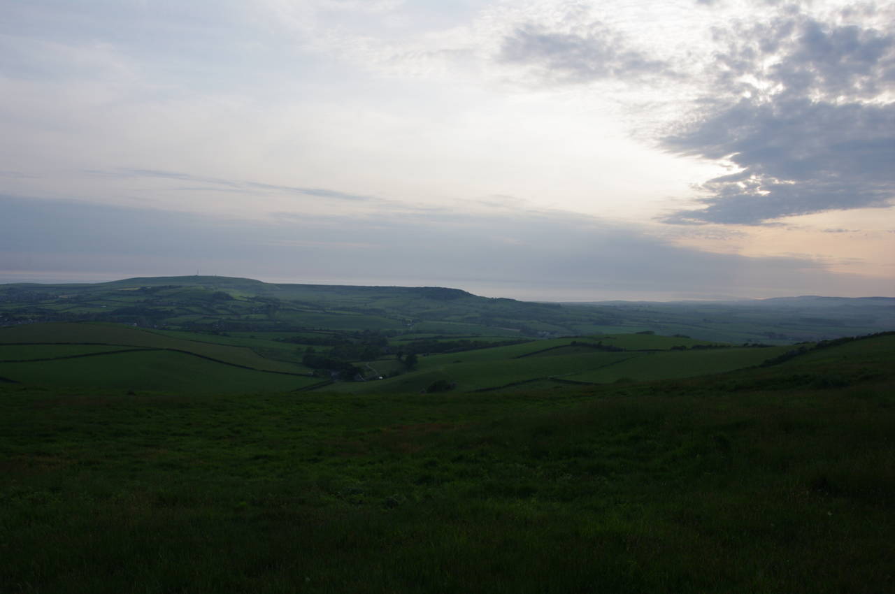 View south from Stenbury Down