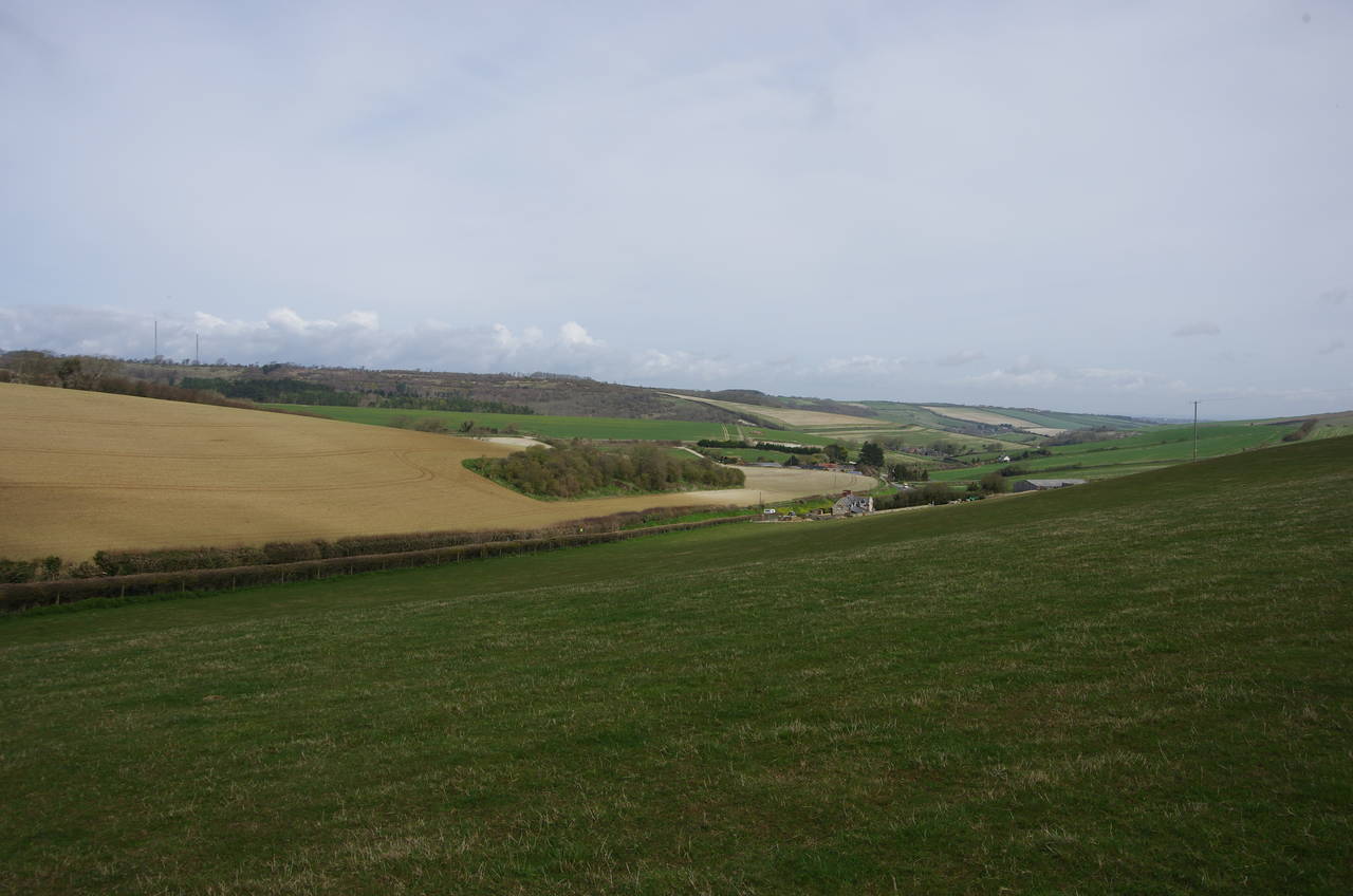 View from Northcourt Down