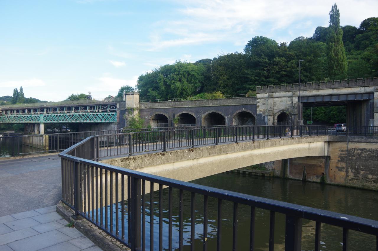 Footbridge across the River Avon