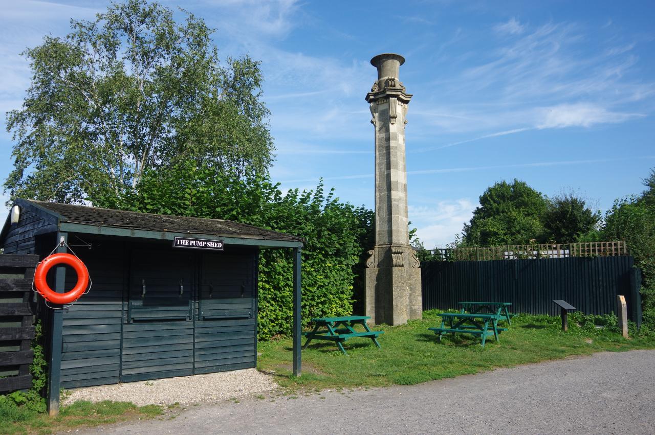 The Pump Shed and Pump House Chimney
