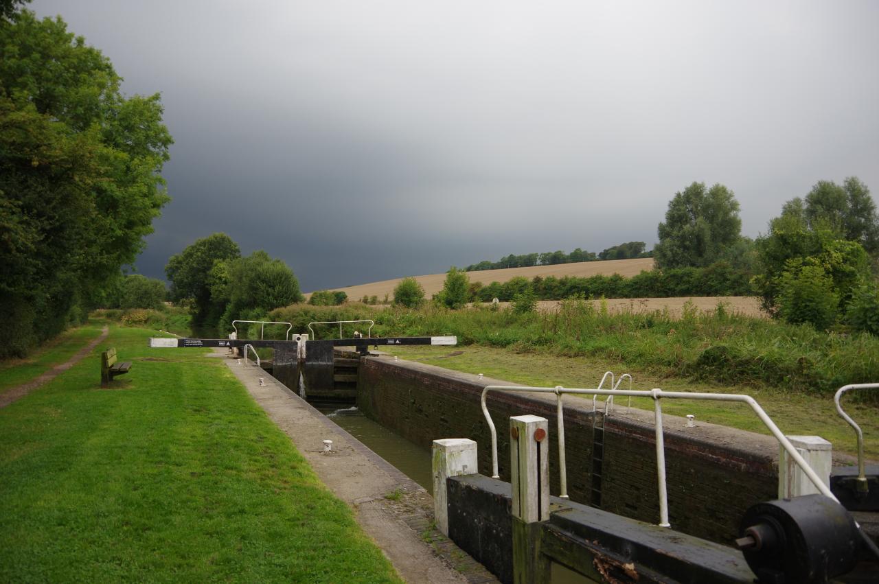 Storm approaching Adopters' Lock