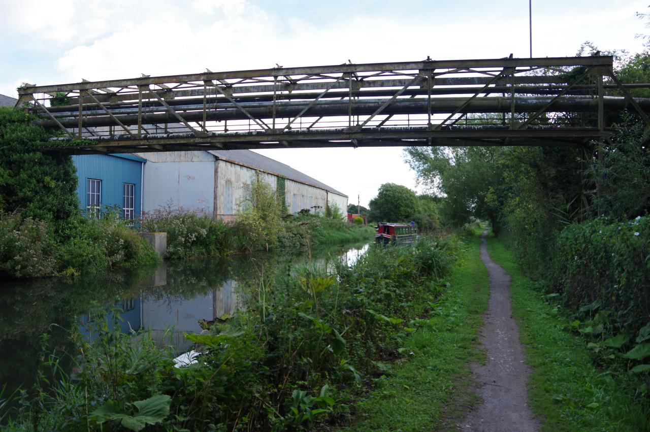 Towpath opposite industrial estate