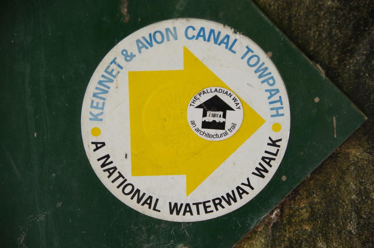 Kennet and Avon Canal Path Waymarker