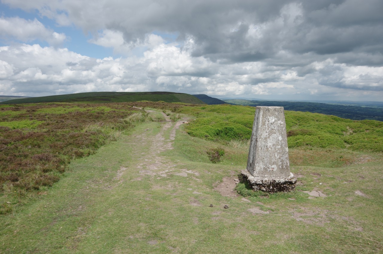 Second trig pillar on Hatterrall Ridge