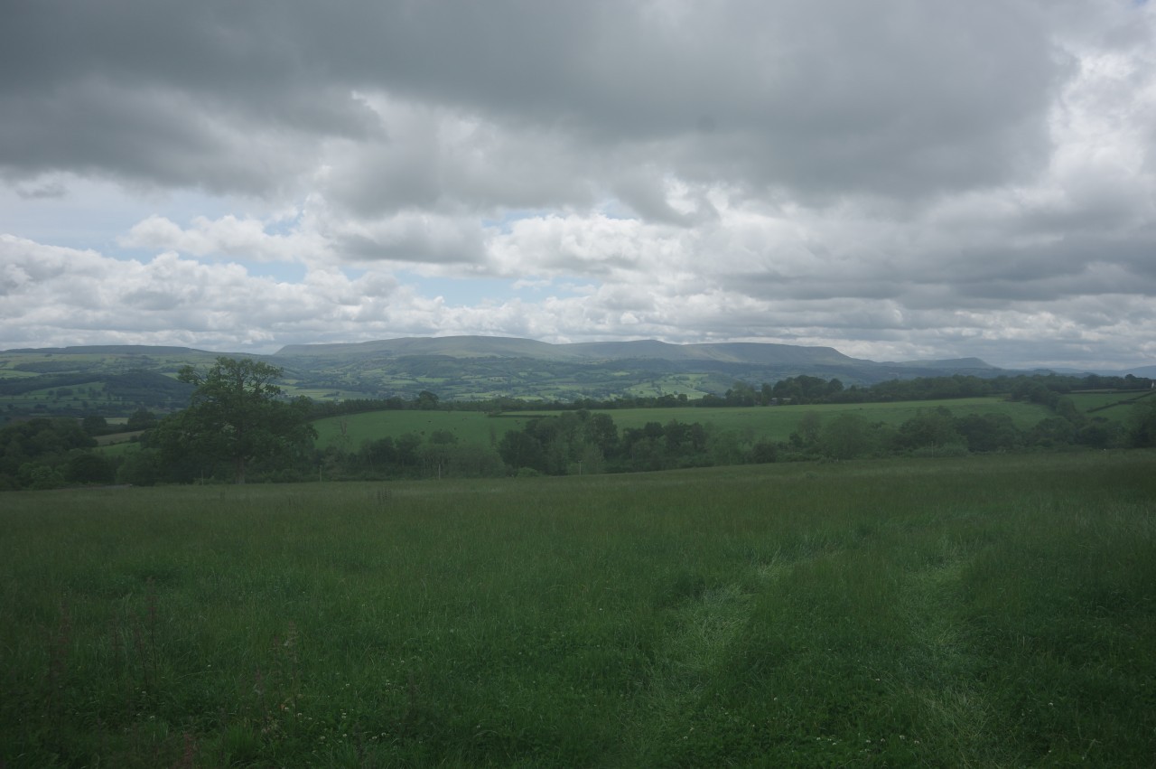 View toward Hatterall Ridge