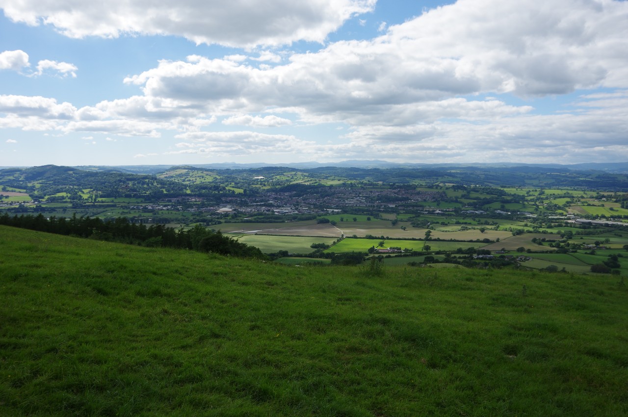 View over Welshpool
