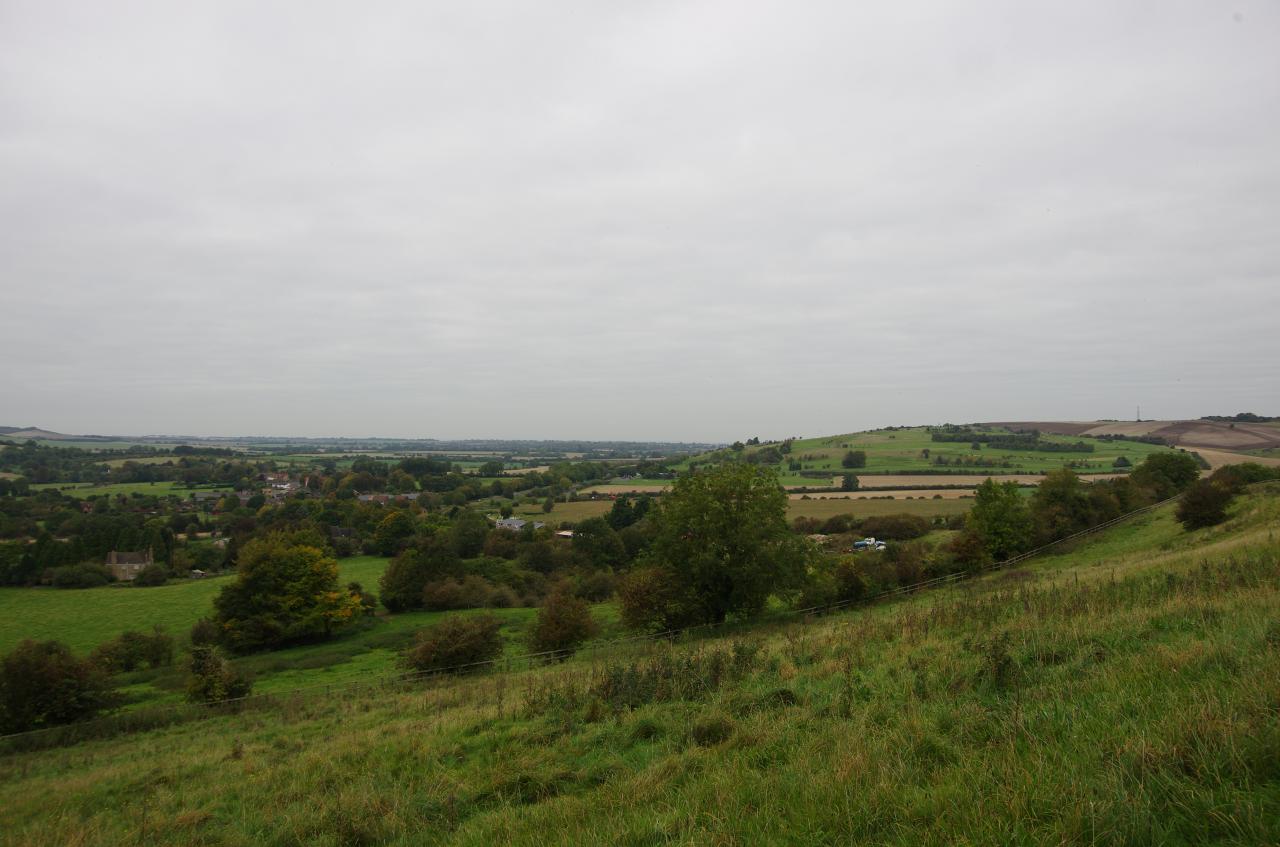 View over Ogbourne St George