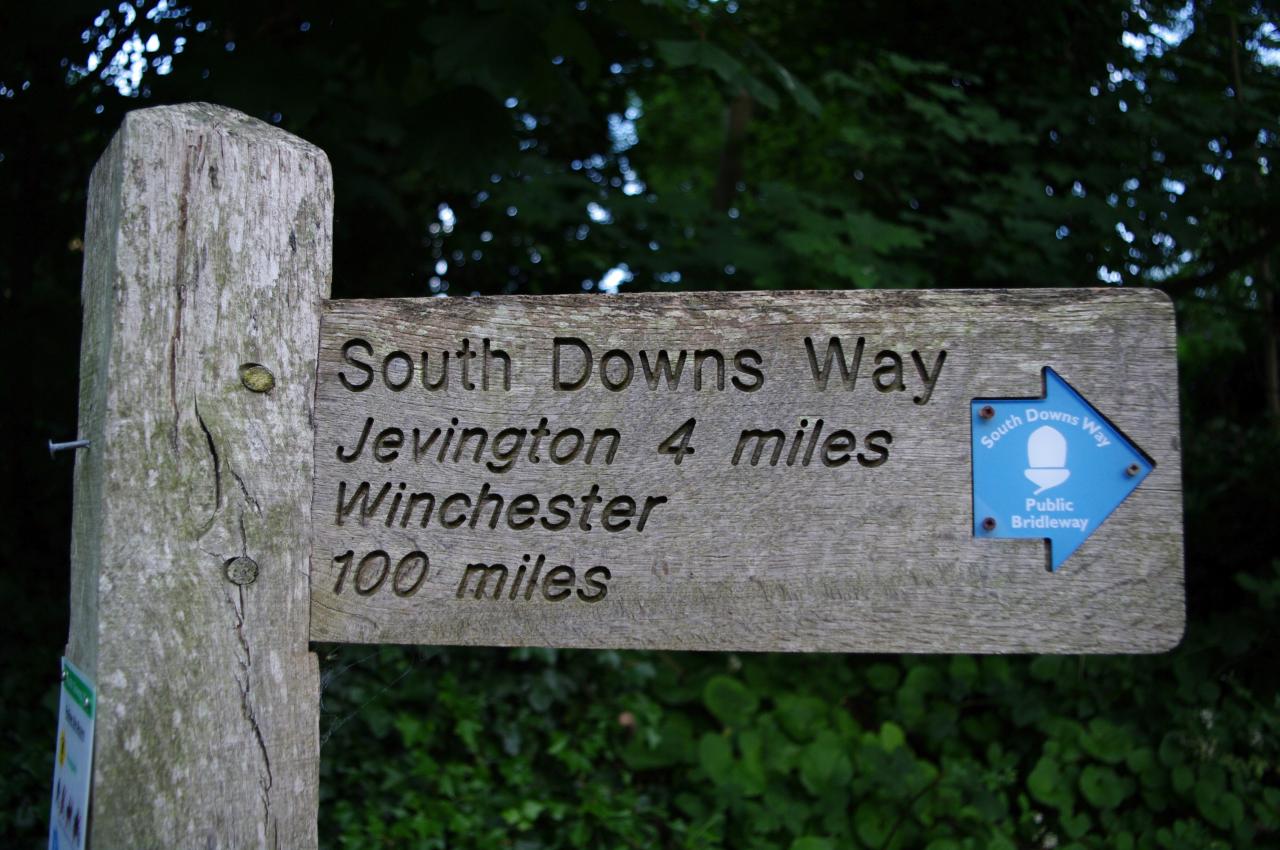 South Downs Way Waymarker