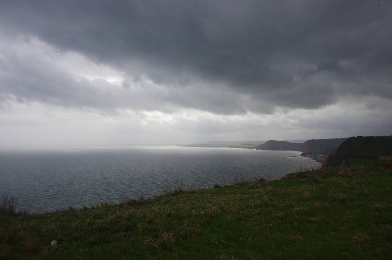 View from Higher Dunscombe Cliff