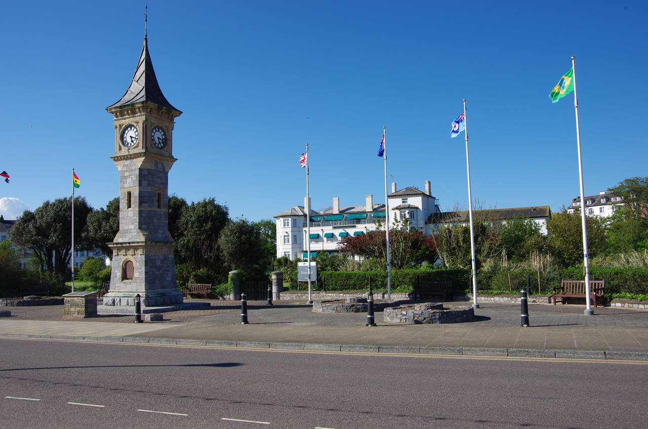 Clock tower, Exmouth