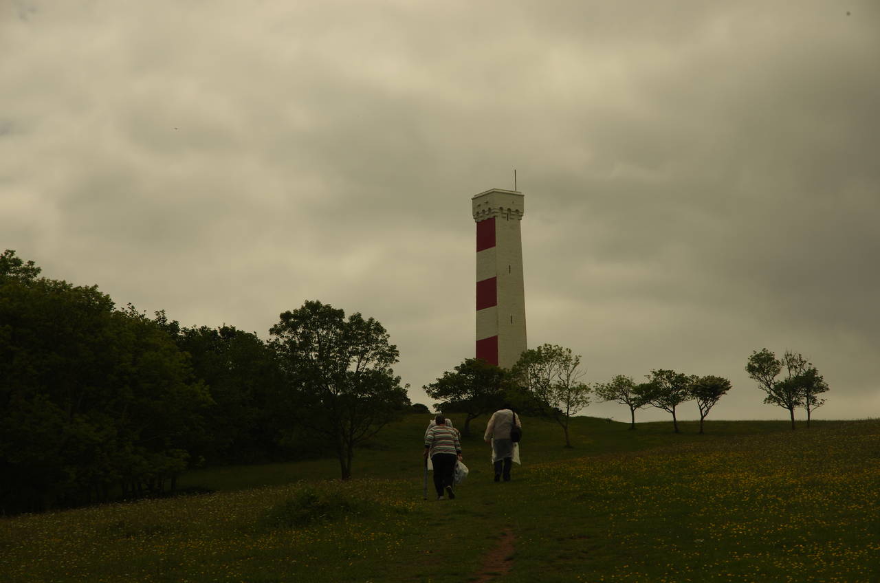 Daymark on Gribbin Head
