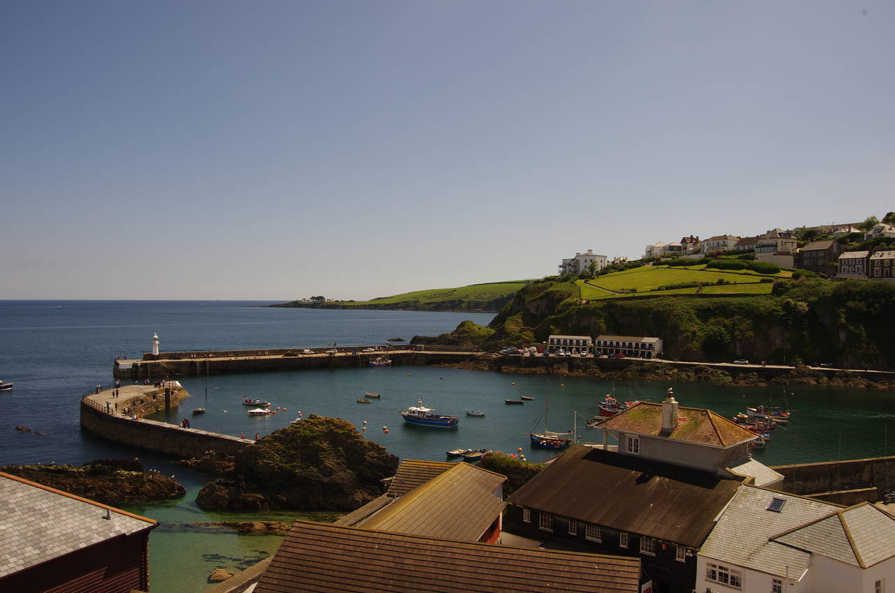 Mevagissey's outer harbour