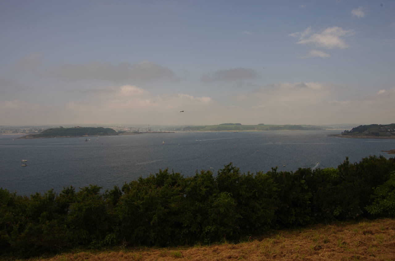 Carrick Roads from St Anthony Head