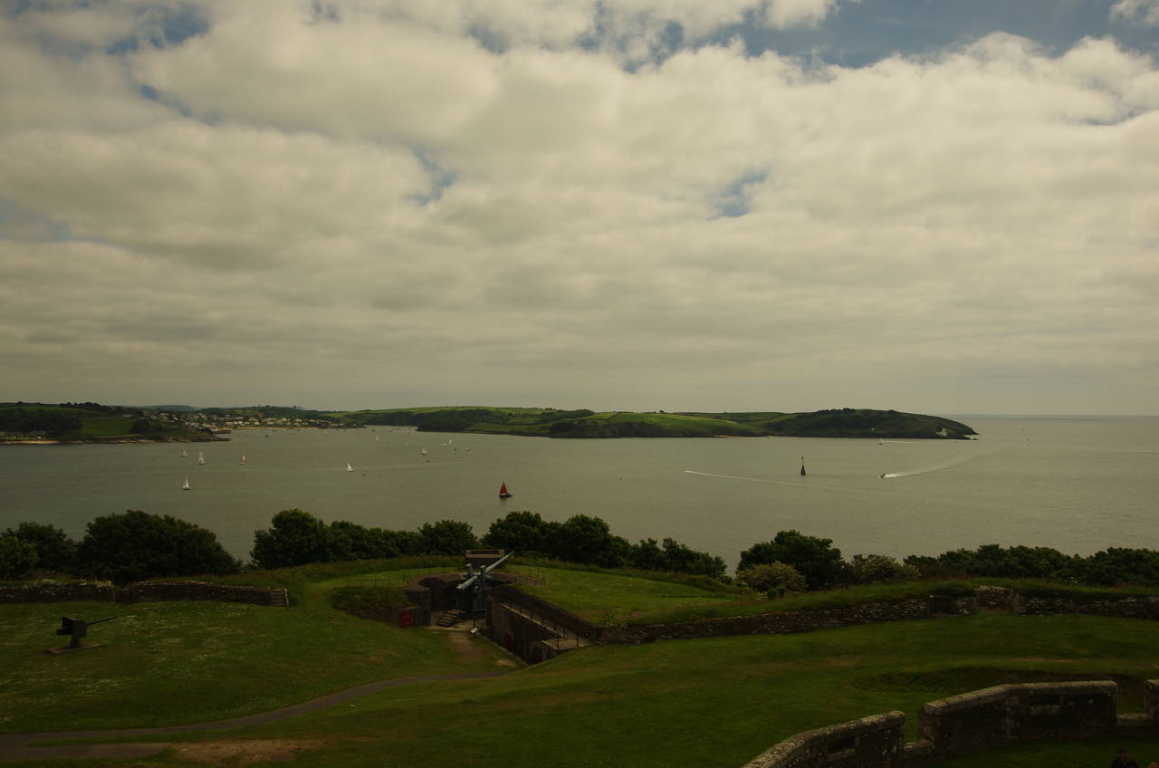 View from Pendennis Castle