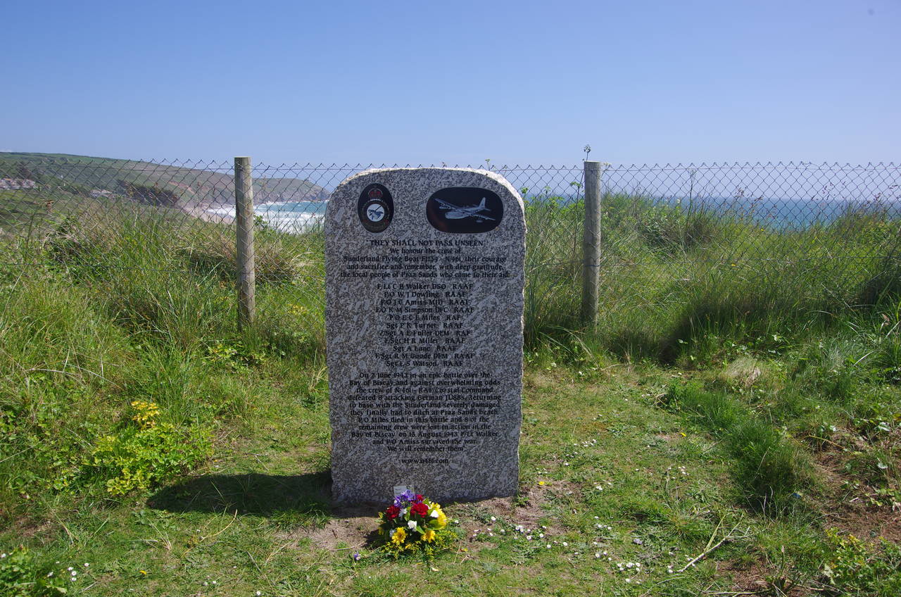 Memorial for Sunderland Flying Boat crew