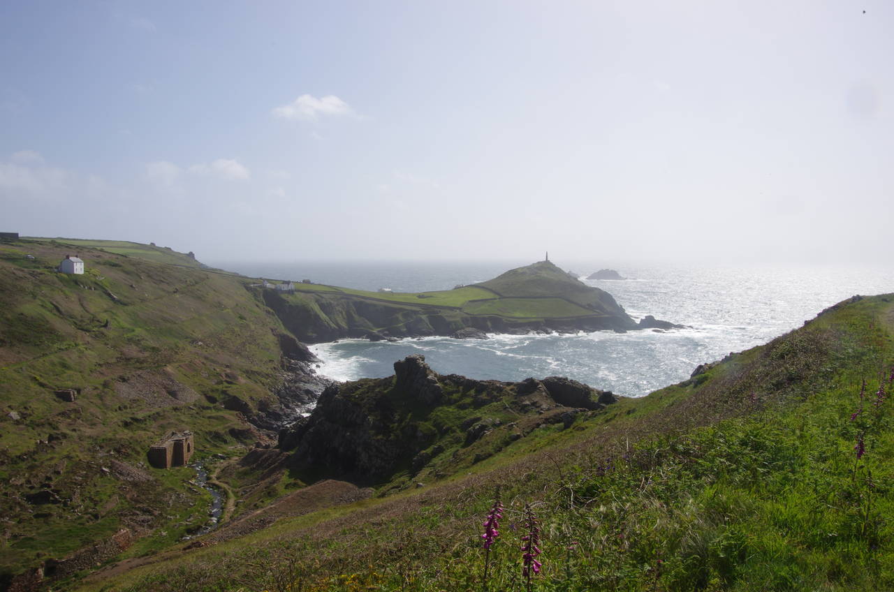 View back to Cape Cornwall
