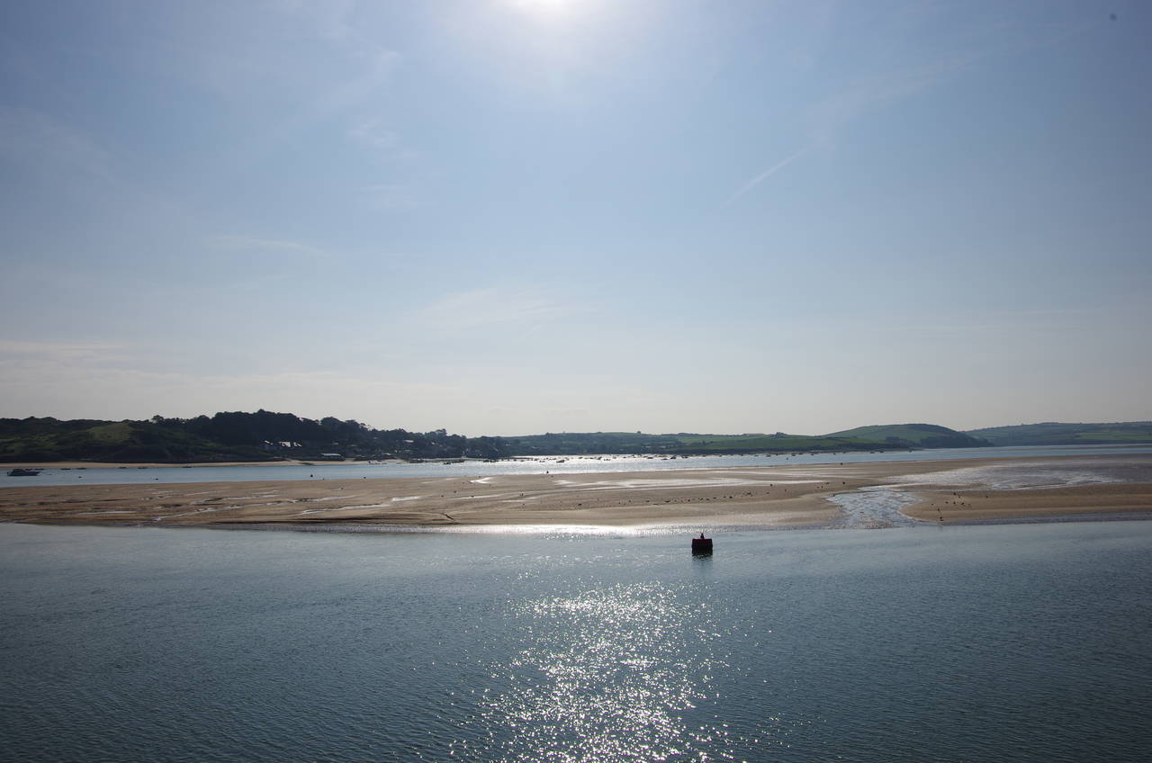 View across the River Camel