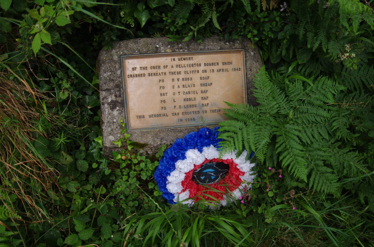 Memorial on Windbury Head