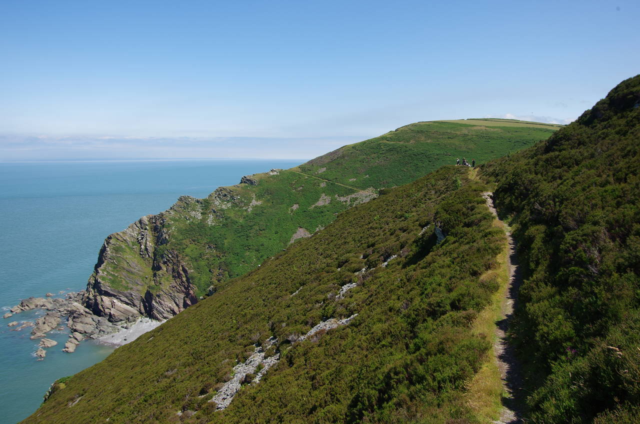 Path above Heddon's Mouth