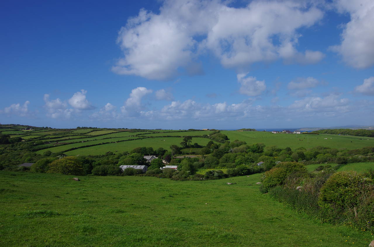 View back from Trencrom Hill
