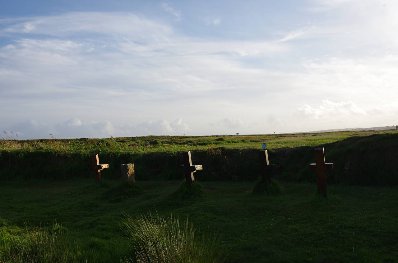 Crosses on the marshes