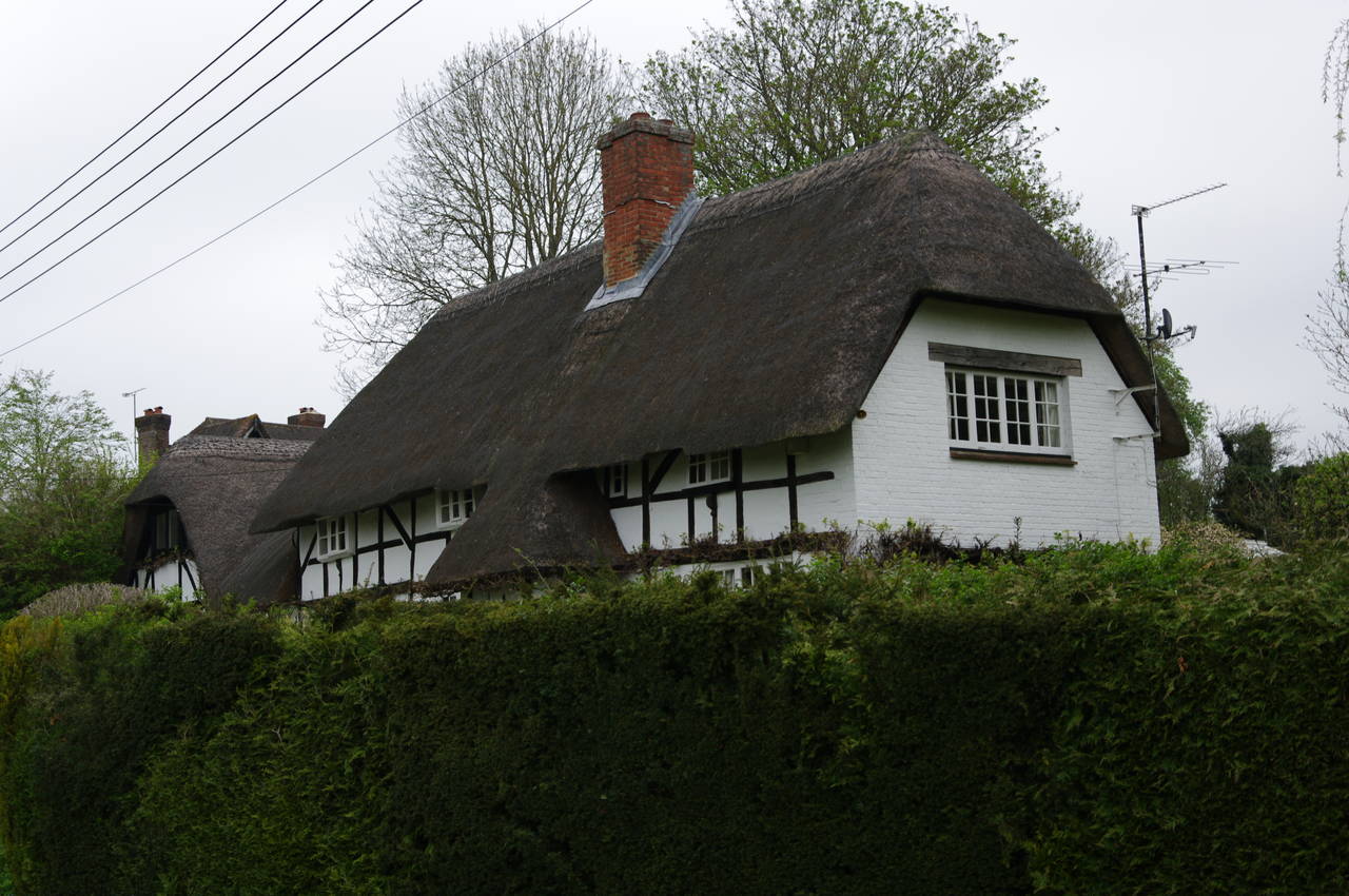 Thatched houses, Martyr Worthy