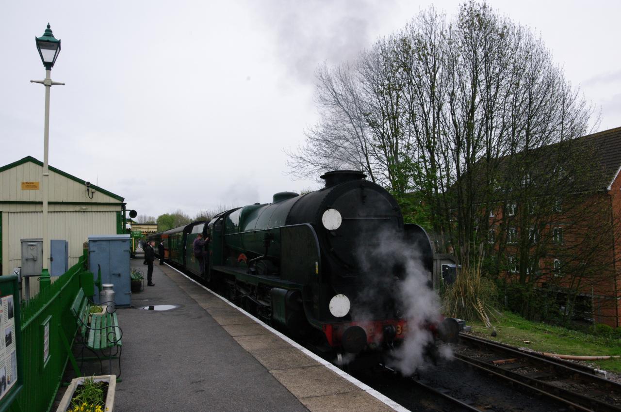 Lord Nelson at Alton Station