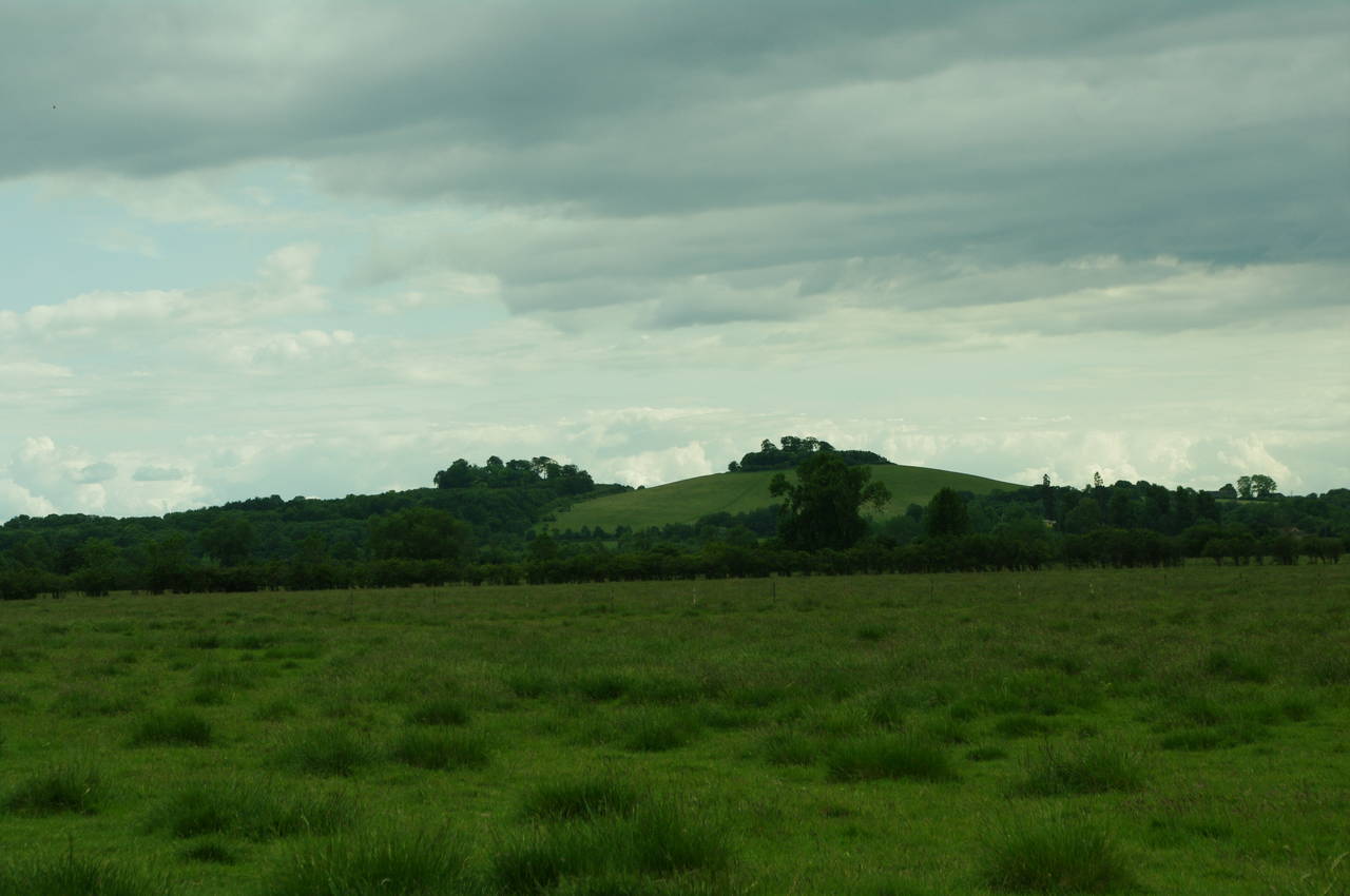 Castle Hill and Wittenham Clumps