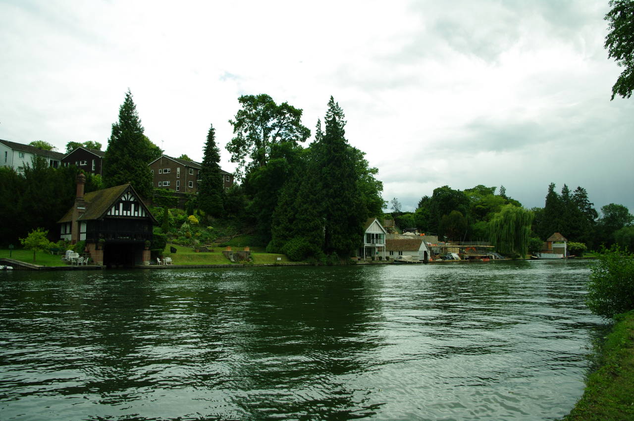 Boathouses at Goring