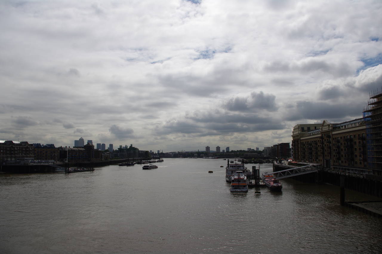 View downstream from Tower Bridge