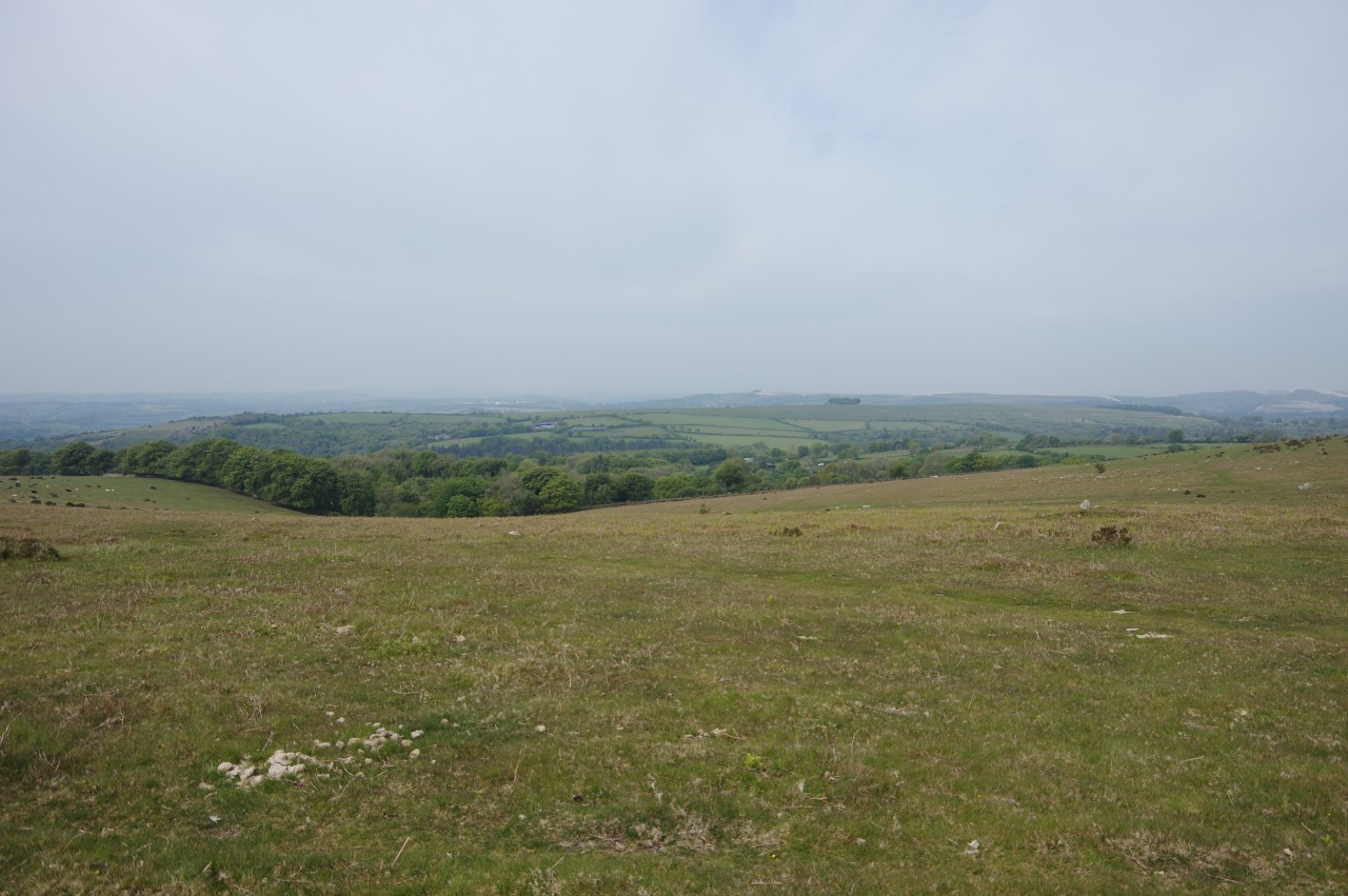 View west from Weatherdon Hill