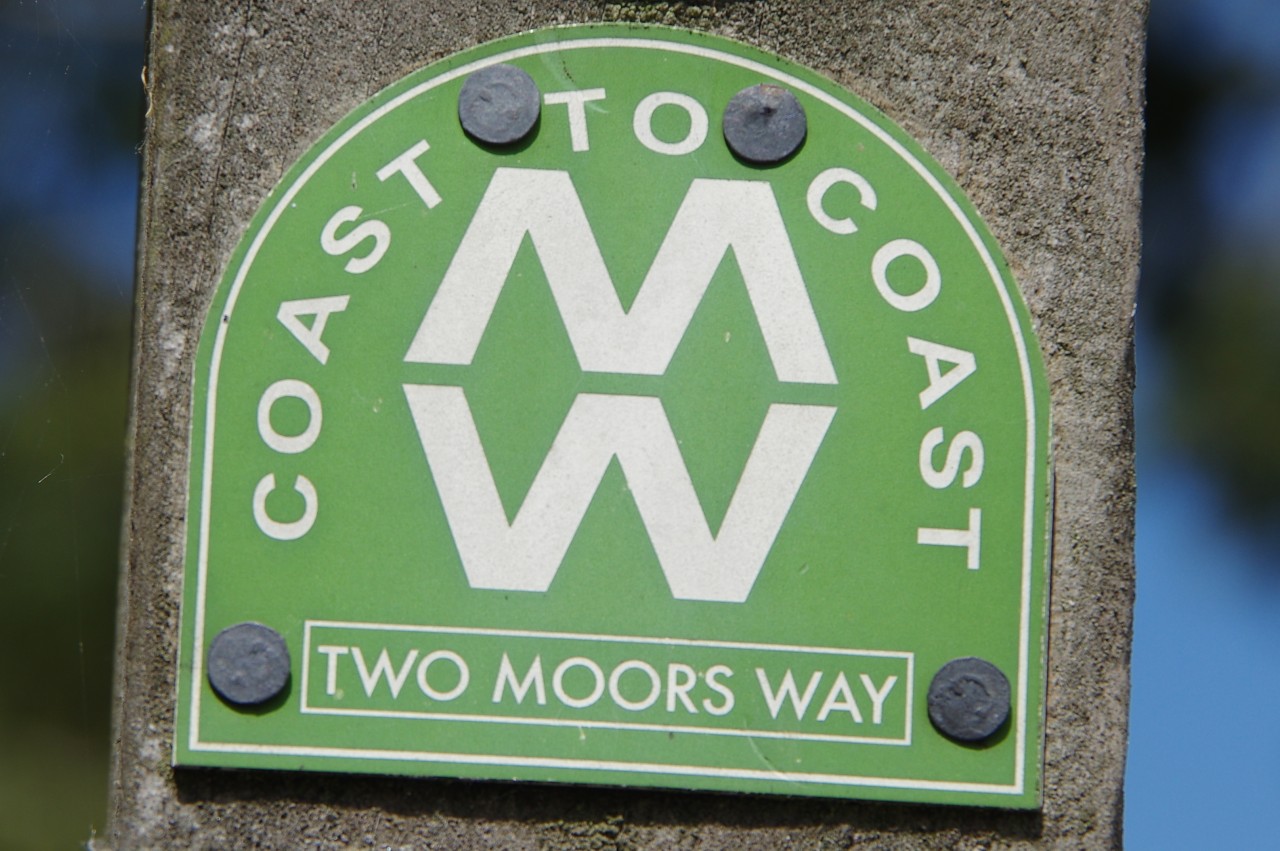 Two Moors Way Waymarker